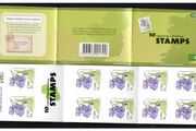 2007 Ireland 55c Wild Flowers Self-adhesive Definitive Stamp Booklet Mint Never Hinged (MNH)