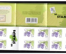 2007 Ireland 55c Wild Flowers Self-adhesive Definitive Stamp Booklet Mint Never Hinged (MNH)