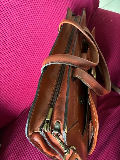Quality Leather Briefcase/ Laptop Bag