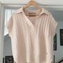 Mos Mosh Wool Cotton Knitted Vest Size Small Image 6
