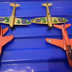four model aeroplanes