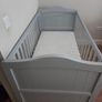 Nested toddler cot with mattress, barely used, good condition Image 4
