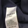 Farah shirt navy linen blend size small New with tags Image 6