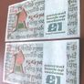 Two irish one pound punt notes Image 6
