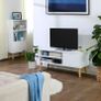 TV-Lowboard Scandinavian White Image 2