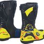 Premium Leather Racing Motorcycle Boots High-Performance Biker Boots Image 3