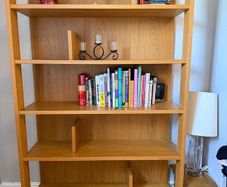 Solid Oak Bookcase