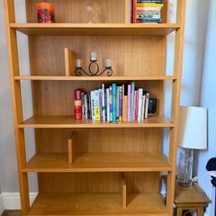 Solid Oak Bookcase