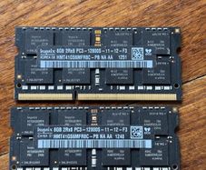 16GB DDR3 2x8GB Sk Hynix 1600mhz