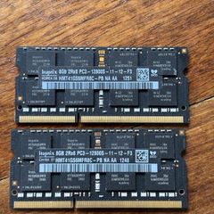 16GB DDR3 2x8GB Sk Hynix 1600mhz