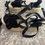 Black flatforms size 4 Image 2