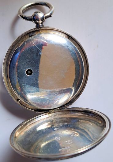 Silver Fusee Lever Pocket Watch - Berthold Muller,Twickenham - London 1873c