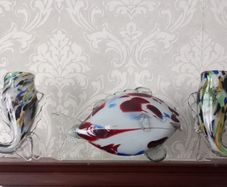 Murano glass garniture