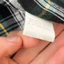 Vintage Forecast Wax Jacket Womens Sz 40 M Dark Blue Corduroy Collar Country Coat Image 8