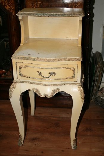 Antique Bedside Table