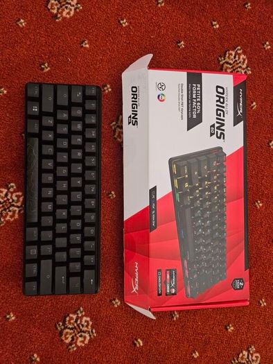 HyperX alloy origins 60% US layout keyboard