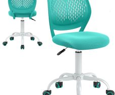 Maxmass Kids Adjustable Chair Mint Green
