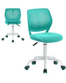Maxmass Kids Adjustable Chair Mint Green