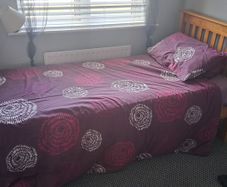 New Single bed and orthopaedic mattress