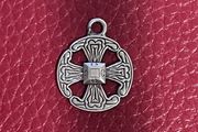 Small Vintage Silver Maltese Cross Pendant