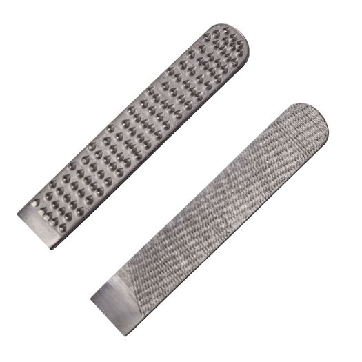 Foot File Nail Rasp Hard Dry Skin Remover - Four Sided - Stainless Stee