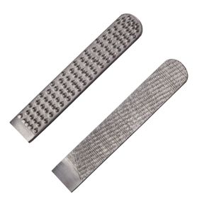 Foot File Nail Rasp Hard Dry Skin Remover - Four Sided - Stainless Stee
