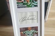 Hendrik Larsson autographed picture