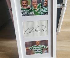 Hendrik Larsson autographed picture