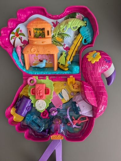 Polly Pocket flamingo