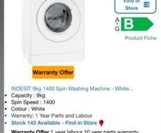 washing machine