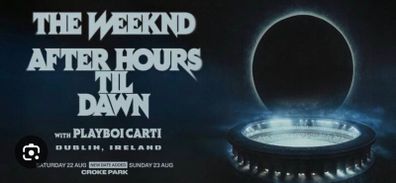 The Weekend 3 tickets x 2 23.08.26