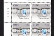 2010 Ireland 25th Anniversary of Gaisce - The President's Award Commemorative Stamps Plate Block 1A1A1A1A Mint Never Hinged (MNH)