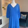 Ladies Vibrant Blue Polka Dot Dress from F&F Image 7