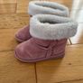 S'fera girls "Ugg" style boots  Size EU24/ UK 7 EUC Image 2