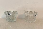 Vintage Atomic Bubble Candle Holders VMC Reims