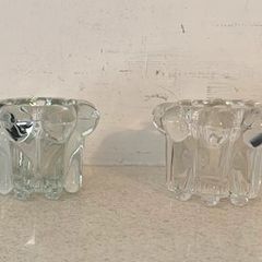 Vintage Atomic Bubble Candle Holders VMC Reims