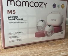 Momcozy M5 wearable breast pumps. Brand new. Unopened (gift double up)