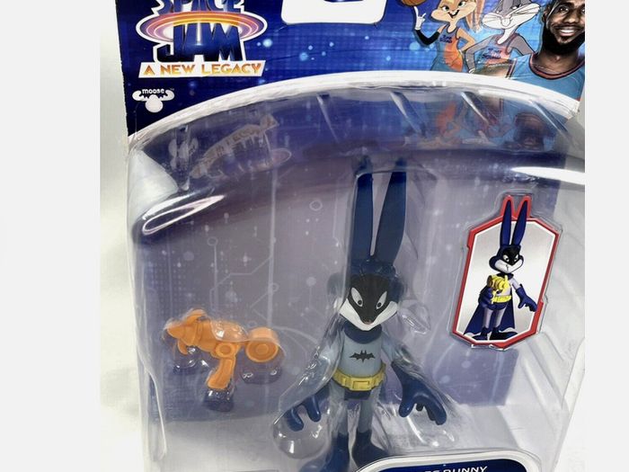 BRAND NEW Space Jam A New Legacy Bugs Bunny Batman Ballers Action Figure Pack