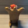 VINTAGE Ceramic Elf on a Rocking Chair Ornament Image 2