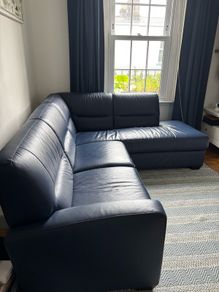 L Shaped Leather Couch