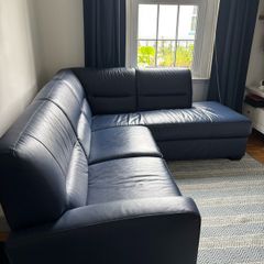 L Shaped Leather Couch
