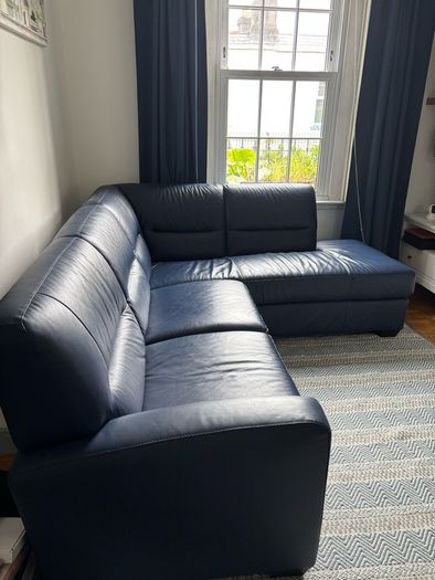 L Shaped Leather Couch