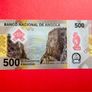 Angola. 500  Kwanzas . 2020 Pick  161a Polymer / Plastic ( Uncirculated ) Image 2