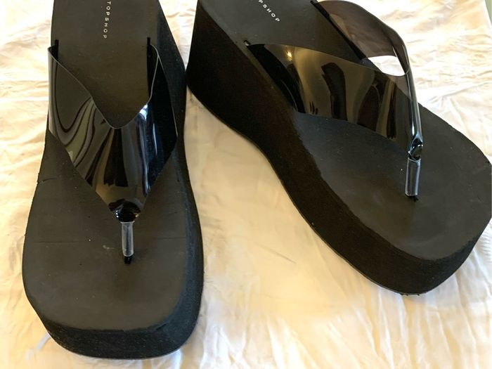 topshop platform wedges festival chic