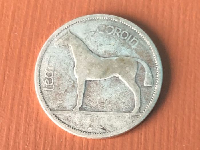 Irish silver half crown