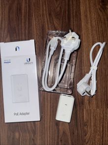 Ubiquiti PoE injector adapter 24V 0.5A POE-24-12W-WH - 2 available