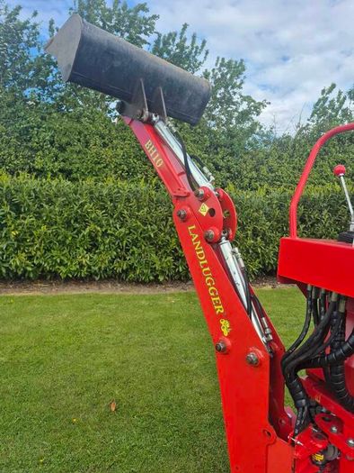 Backhoe digger for compact tractor.