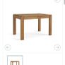 Oak extendable dining table Image 4