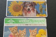 Vintage BT Phonecards 100 Units Animals Series Number 2 and 3