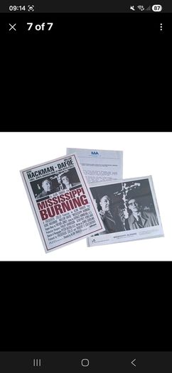 Mississppi Burning 1988 Press Kit